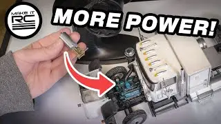1/25 Scale RC Semi Truck Upgrade 🔧 Bigger Motors For 3D Printable CTC 01 Chassis