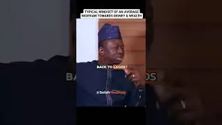 The Mindset Of An Average Nigerian Towards Money And Wealth Creation. 3#wealthmindset #selahmeditate
