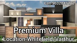 Premium Villa For Sale in Varthur, Bangalore @Househuntershaven #viral  #trending #realestate