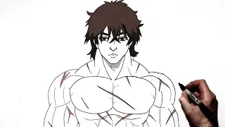 How To Draw Baki | Step By Step | Baki