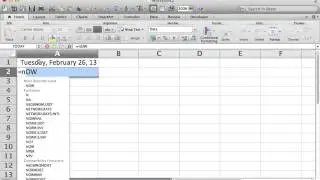 Difference between Excel's TODAY and NOW functions
