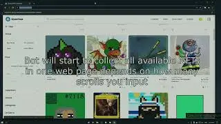 Opensea Bot / Bidding BOT NFT OPENSEA and OUTBIDDING / opensea sniping bot