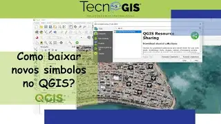 Como  baixar novos símbolos no QGIS?