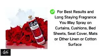 BVN International Rose Room Freshener Spray &ndash; Long lasting Air Fragrance, Eco friendly, 250ml