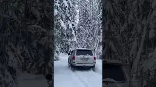 Зимняя сказка  #automobile #prototip #offroad #snow #russianjeep #toyota #зима #авто