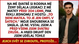 Moji tchánovci se posmívali mé mámě před 204 lidmi na mé svatbě… druhý den se jim zhroutil svět