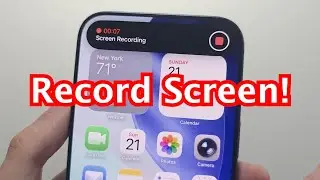 iPhone 17: как записать экран! (iOS 26)