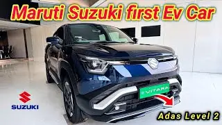 Maruti Suzuki first electric car ✅ e vitara 🔋 Maruti ने किया कमाल 🔥
