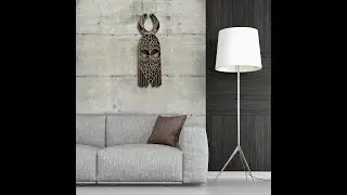 Foxy Face Mask Wall Decor  147FXM| Laserarti Studio's | Wall Art Decor |Customisation Available