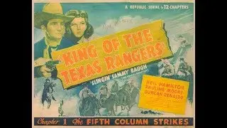 King Of The Texas Rangers (1941) 06 Presented by Western Legends * Watchfree * Western *