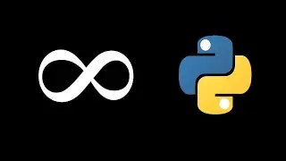Make Infinity symbol in Python (Simple)