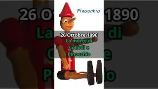 26 Ottobre 1890 &ndash; Muore Carlo (Lorenzini) Collodi, l&rsquo;uomo che diede vita a Pinocchio