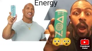 Dwayne The Rock Johnson Zoa Energy Drink Review.....#dwaynejonhson#therock#zoa#energydrink