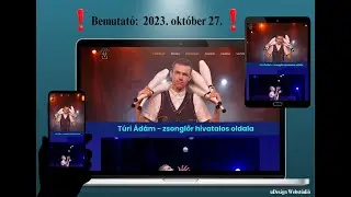 Túri Ádám zsonglőr - Weboldal bemutató - turiadam.hu