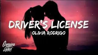 Olivia Rodrigo - Drivers License (Lyrics)