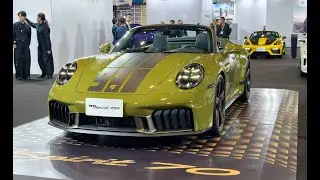 Porsche 911 Spirit 70 特殊紀念版敞篷跑車意外現身「2026 台北新車暨新能源車大展」！向 70年代致敬全球限量 1,500 輛！