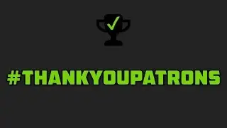 #ThankYouPatrons