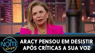 Aracy da Top Therm fala sobre as criticas em relação a sua voz | The Noite (02/01/24)
