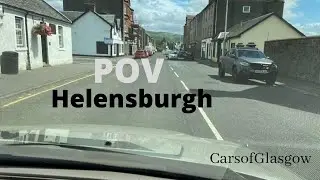 Lexus RX 300 POV Drive through Helensburgh