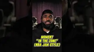 moment in the zone ( NBA JAM STYLE)!!!!! #lebronjames #nba #basketballshorts