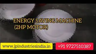 100% INDIA MADE PAPER PLATE MAKING MACHINE AT JP INDUSTRIES