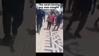 The BSP Bank card cloning Criminal was caught by city wardens in Papua New Guinea
