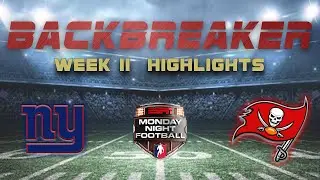 Backbreaker Highlights! Bucs v Rams - Tom Brady MVP | MNF
