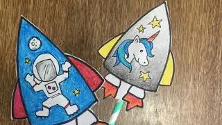 Count down to BLASTOFF - Straw Rockets