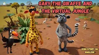 Gary the Giraffe and Virtual Jungle | New Kids Story | Animal Stories | New Animal Story For Kids