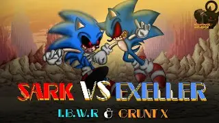 Sark VS Exeller || Sprite Animation || Fanmade Animation collab with @gruntytikyforwar