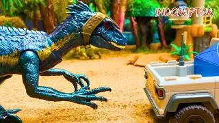 🔥Jurassic World Fan-Made 🎬 | Pyroraptor Escapes  | Megaraptor & Megalosaurus vs Humans