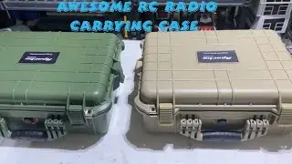 Apache 4800 RC Radio carrying case and How to