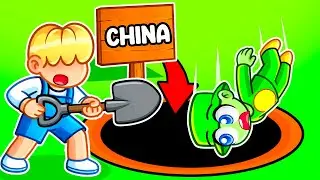 On CREUSE jusqu’en CHINE sur Roblox !