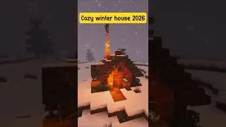 🪸winter house i&ntilde; Minecraft 2026 #minecraft #shorts #shortsfeed #viral #happynewyear2026 #2026
