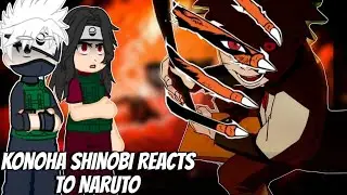 Konoha Shinobis react to Naruto - Full Movie | Gacha Naruto Reaction || Gacha Club Reaction