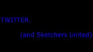 Promoting my Twitter. (Also check out my Sketchers United account)