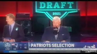When the patriots elected mac jones (The goat )
