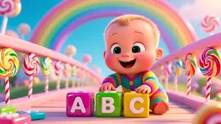 The Rainbow Candy Bridge | Fun Adventure Song for Kids | Magical Nursery Rhyme