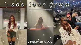 grwm for the sza concert in DC!!! | SOS Tour