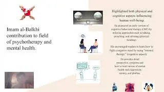 Contribution of Muslim Scholars in Mental Health