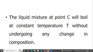 Distillation of binary liquids OR Theory of Fractional Distillation/Phase Equilibrium/CHEM401