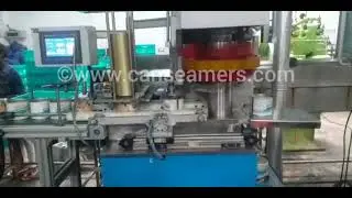 Vacuum Seamer for Fish Canning