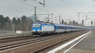 ČD 193 973-5 mit Comfort Jet als EC174 durch Sch&ouml;nefeld [BFHS] (26.02.2025)
