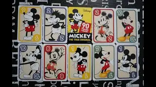 JUGANDO CON LAS CARTAS DE MICKEY 90 ANIVERSARIO(CARREFOUR)