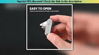 Best Seller Small Pocket Knife For Men, Mini Folding Knives Box Cutter, Cool EDC Knife With Unique D