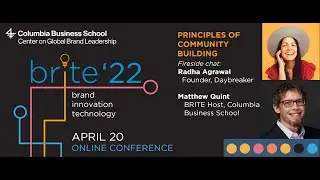 BRITE &rsquo;22: Principles of Community Building (Radha Agrawal)