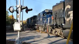 CSX New England Division Action October 2024 Includes Pan Am Blues and the Guilford Heritage!