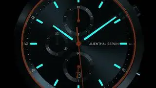 Lilienthal Berlin: Chronograph Blue Orange