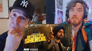 Detective Sherdil | Official Trailer  | Diljit Dosanjh, Diana Penty | REACTION!!