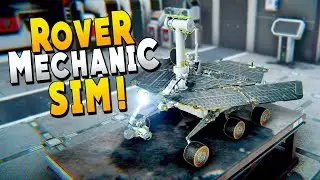 Repairing Rovers for Space X and Elon Musk Will Not Be Happy : Rover Mechanic Simulator Gameplay